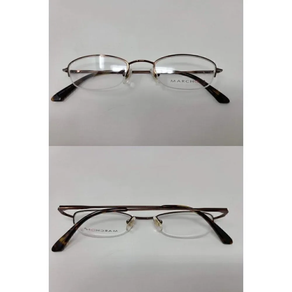 MARCHON M505 249 EYEGLASSES HALF RIM  45 19 135